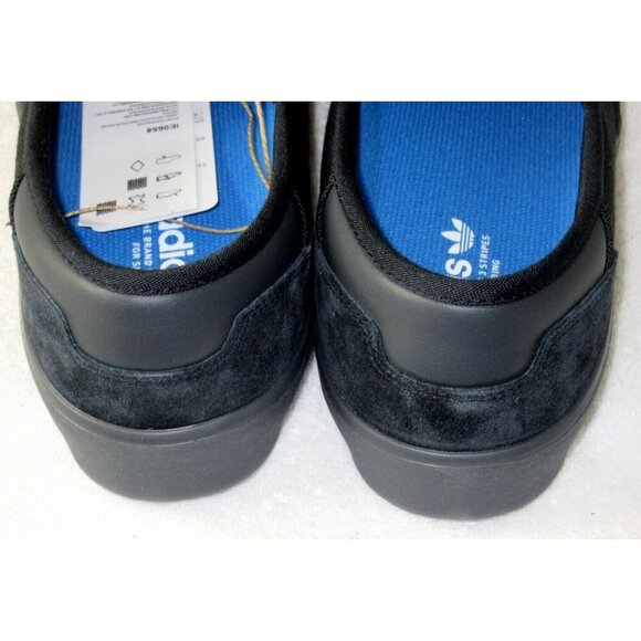 Adidas Men's Shmoofoil Slip On Suede Skateboarding Shoes Black Sizes NIB - Picture 5 of 5